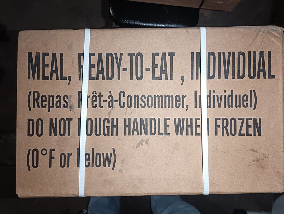 Amerykańskie Rację Żywnościowe MRE