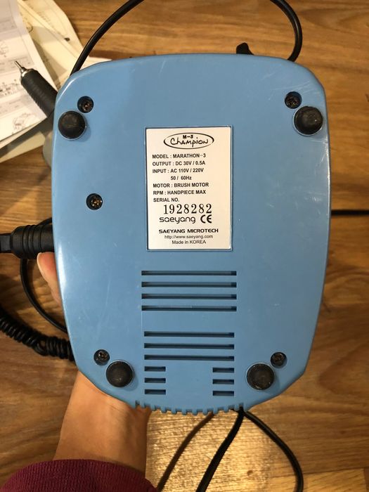 фрезер аппарат для маникюра Marathon 3 Saeyang