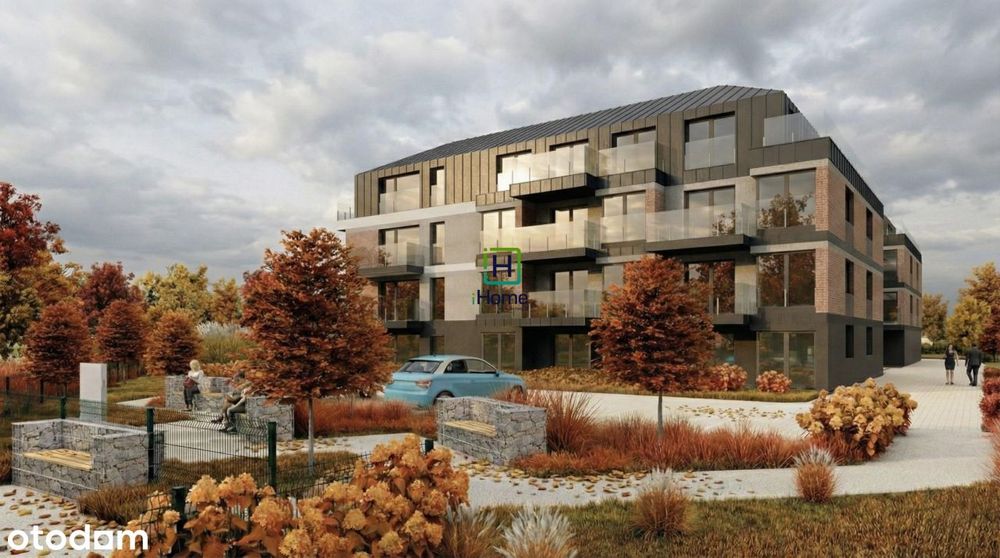 2 pokojowe mieszkanie w centrum - Balkon narożny