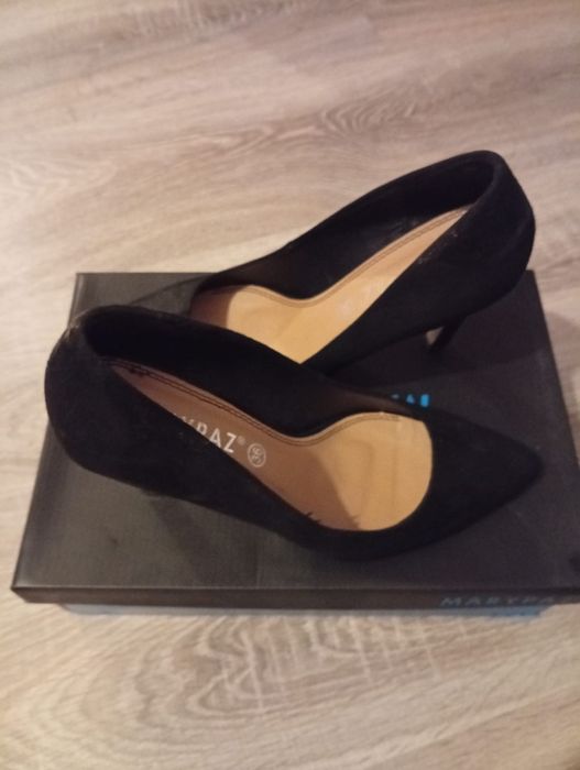 Sapatos salto alto preto 36