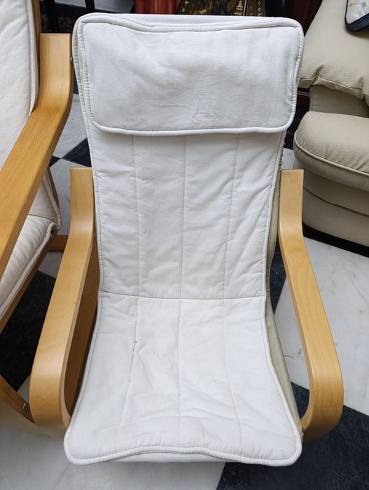 Conjunto cadeiras baloiço Ikea