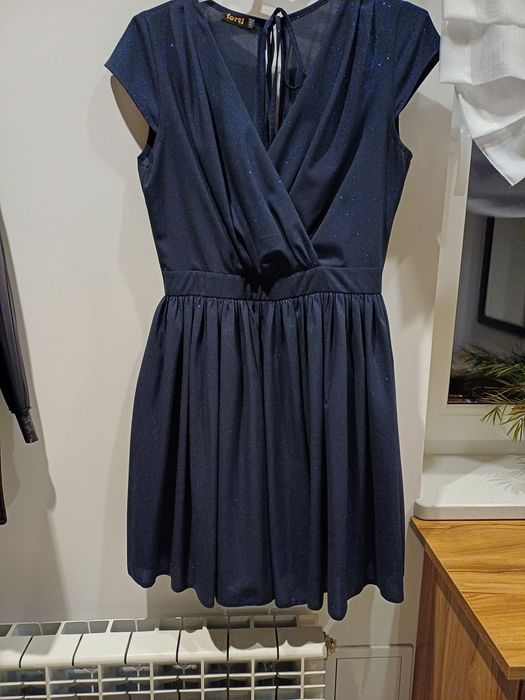 Sukienka granatowa