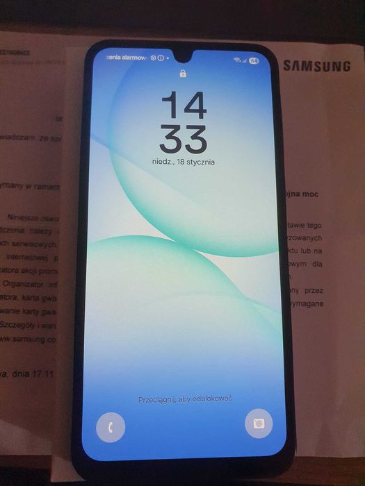 Smartfon SAMSUNG Galaxy A17 4/128GB 6.7" 90Hz Czarny SM-A175