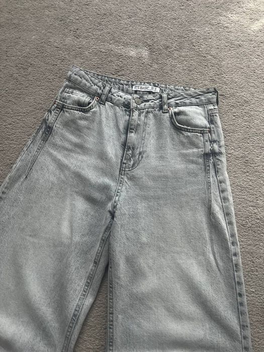 Сірі Джинси Беггі Baggy