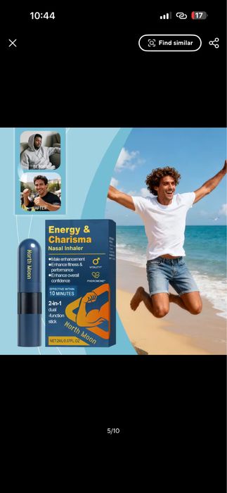 Bastão de Sucção Nasal Masculino Suave, Nutritivo
