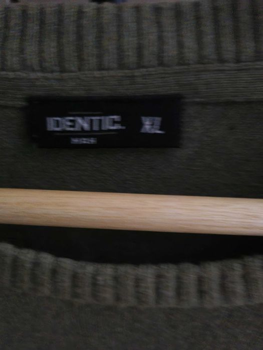 Sweter męski XL zielony