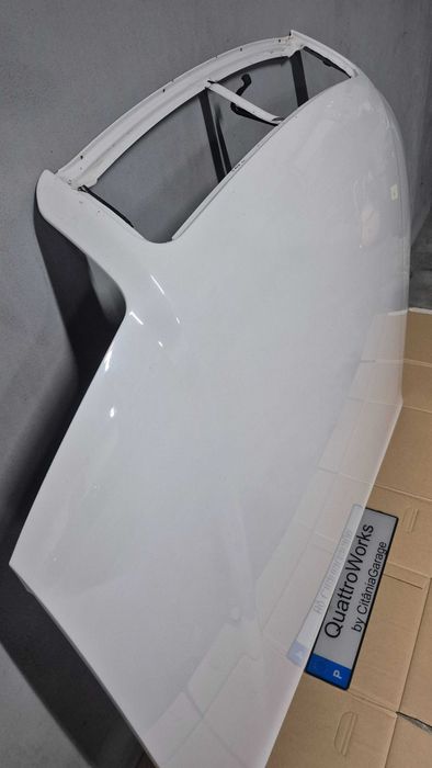Capô Audi A4 B6 8E 2000 a 2004 original branco excelente estado