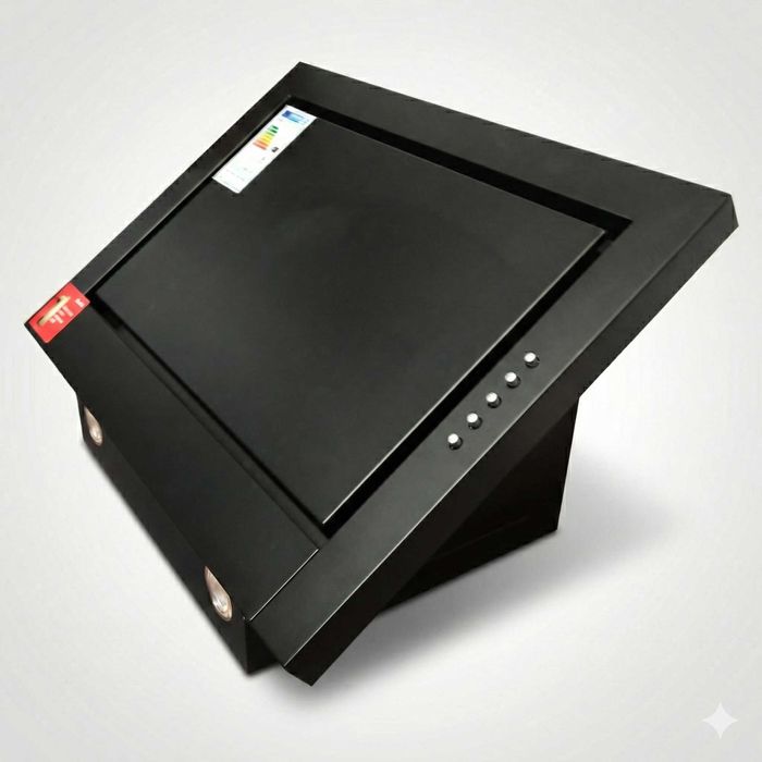 Okap kominowy AMICA OKP6241S 59,5 cm 363 m³/h Czarny OUTLET 9BH19