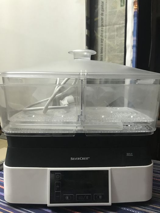 Maquina de cozinhar a vapor electrica silvercast