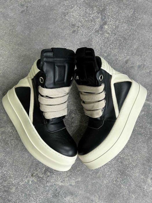 Rick Owens Geobasket double bumper jumbo laces drkshdw кеди кеды 43