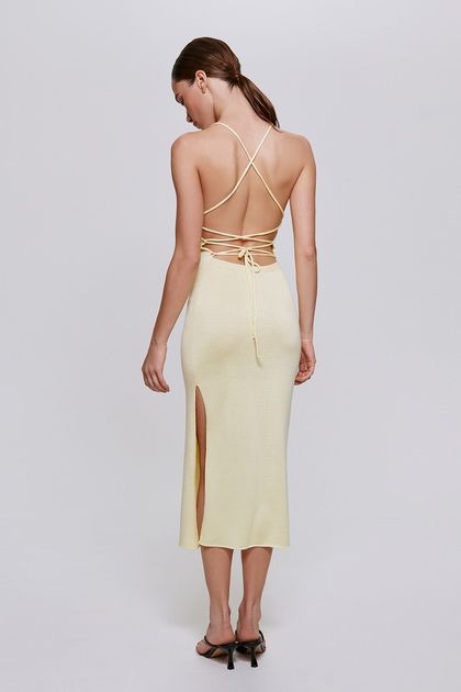 Сукня Papaya Жовта Міді XS-S