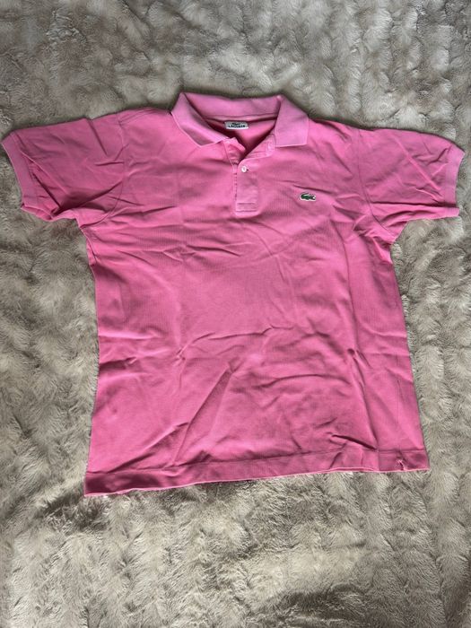 рожеве поло lacoste