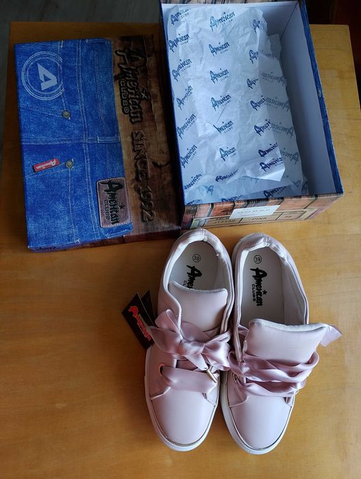Moja garderoba. Buty sportowe American.