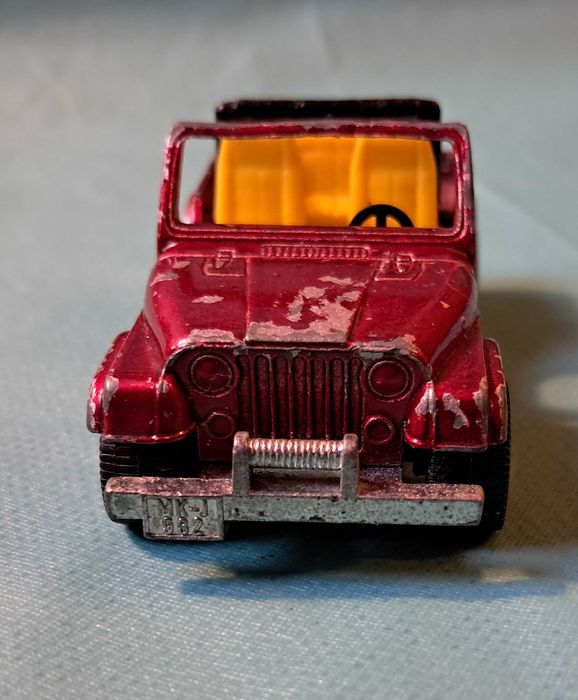 Stare autko, resorak Siku -  Jeep CJ-5