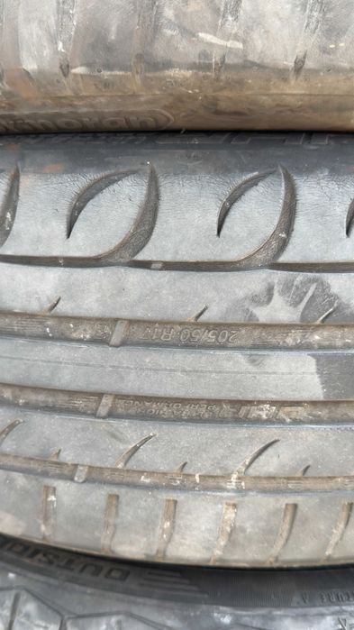 Jantes 17 com pneus 205/50 Audi Wolkswagen Skoda... 5 furos +