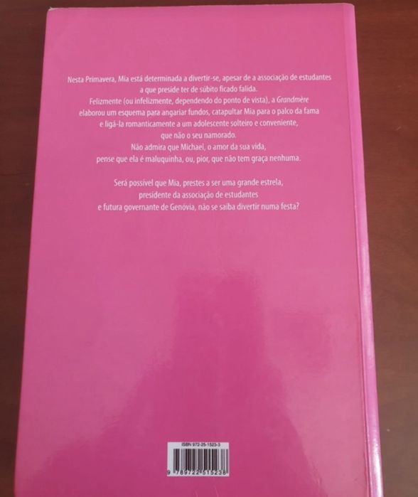 Livro Diário da Princesa