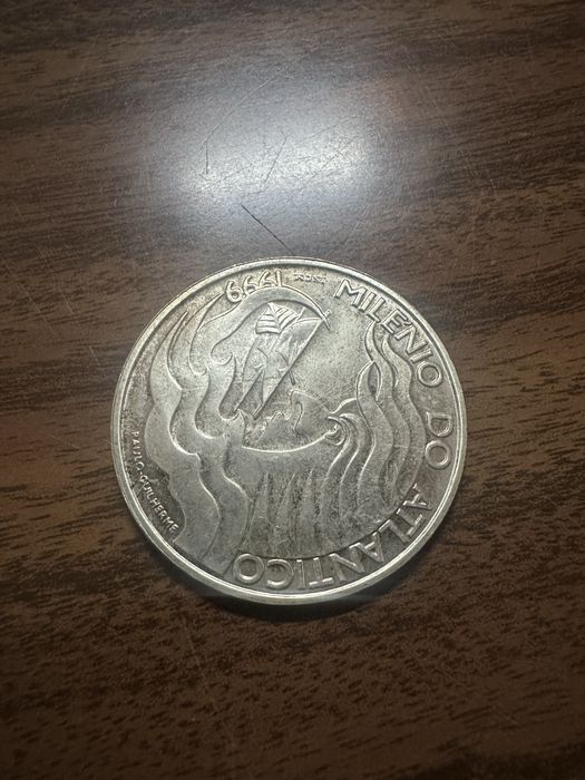 1000 escudos. Milenio do Atlantico. 1999