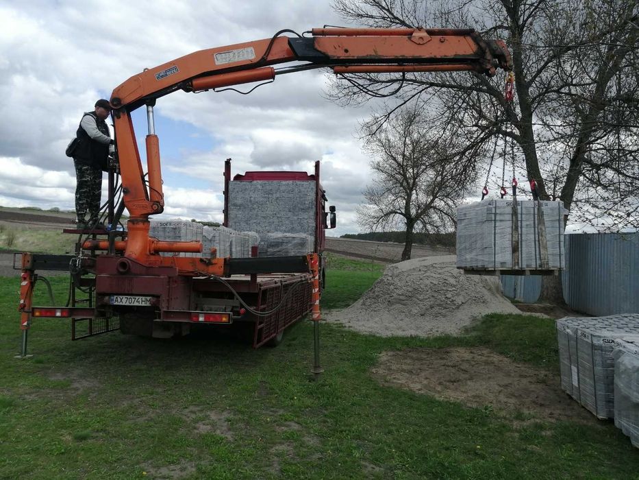 Услуги, аренда крана-манипулятора