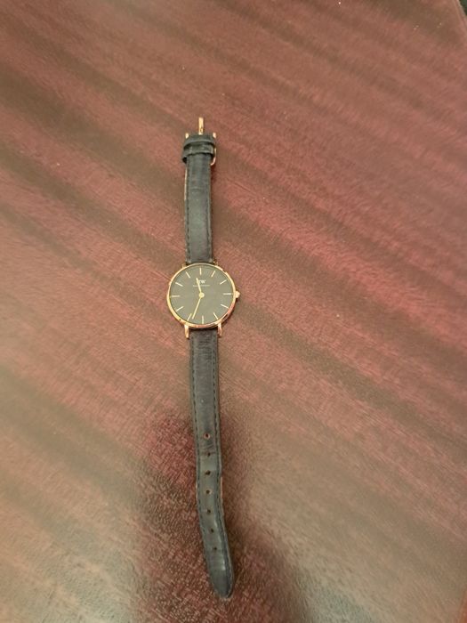 Elegancki zegarek Daniel Wellington | Czarna Tarcza | Rose Gold | Klas