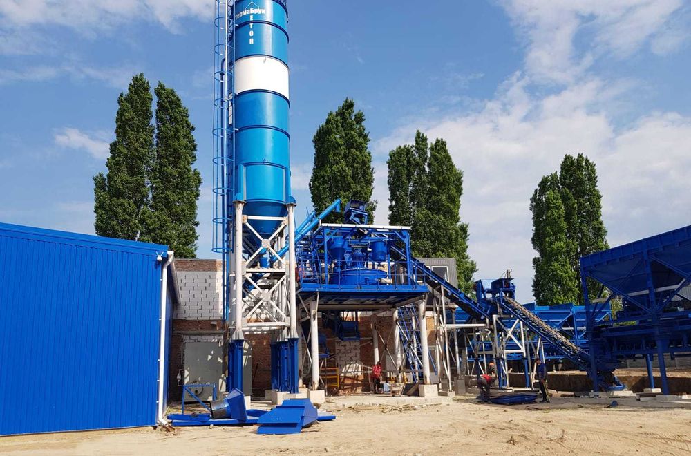Стационарный бетонный завод , узел  - 50м3/час, НОВЫЙ! В НАЛИЧИИ!