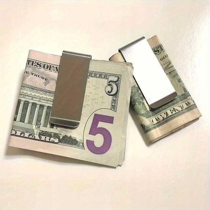 Mini Klips na banknoty spinka na karty stal  Prezent Black weeks