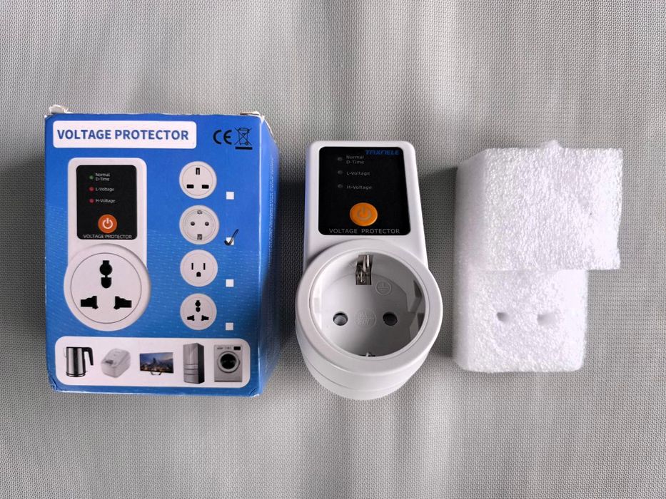 Регульовані реле напруги (відсікачі) TAXNELE і TOMZN з дисплеєм НОВІ