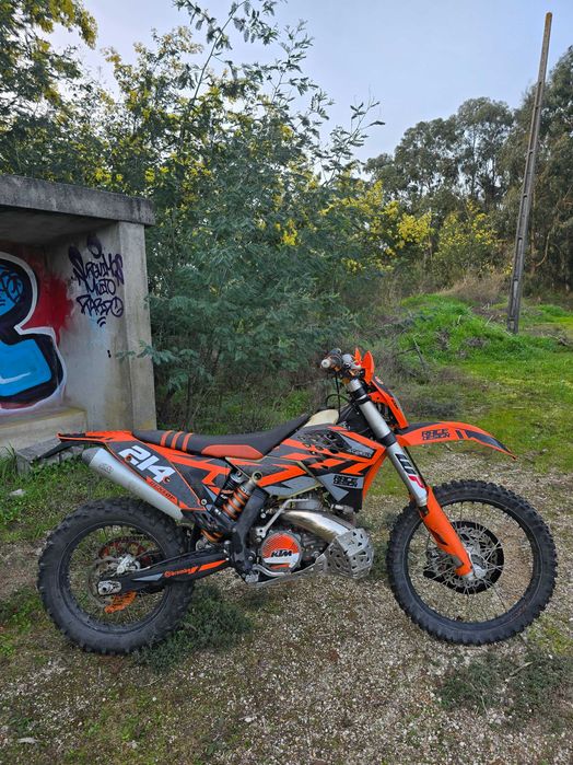 KTM 250 exc 2008  Em excelente estado
