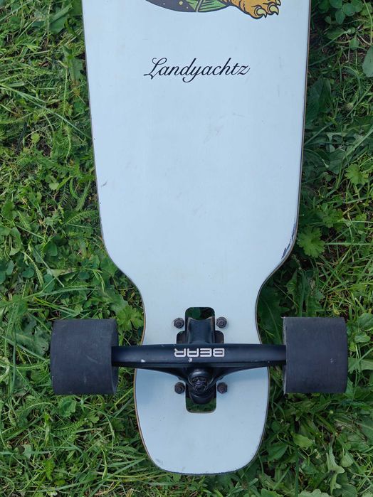 Landyachtz Battle Axe Paper Tiger - longboard