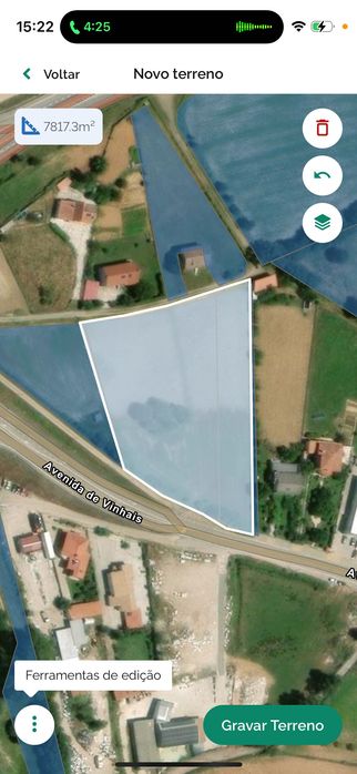 Terreno para construção com 7.800m2 em Bragança