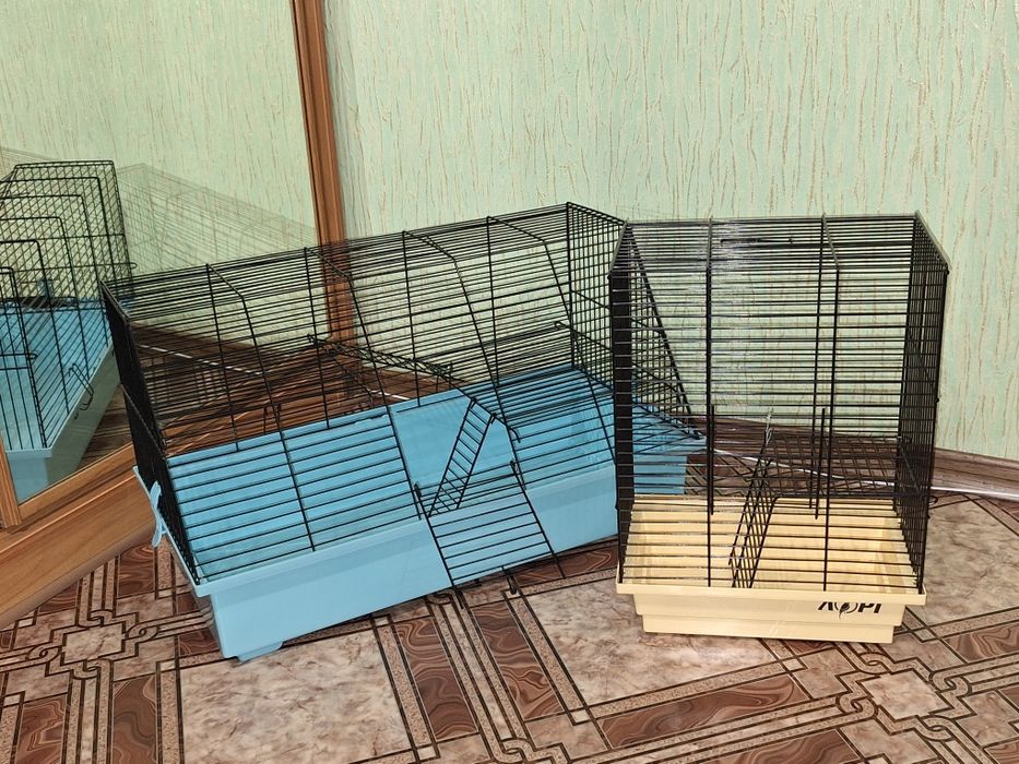 Клітки для гризунів(Хом'яки,пацюки,морські свинки)