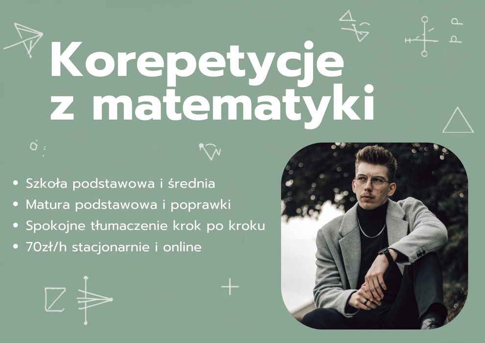 Korepetycje matematyka online | matura, poprawki, szkoła średnia