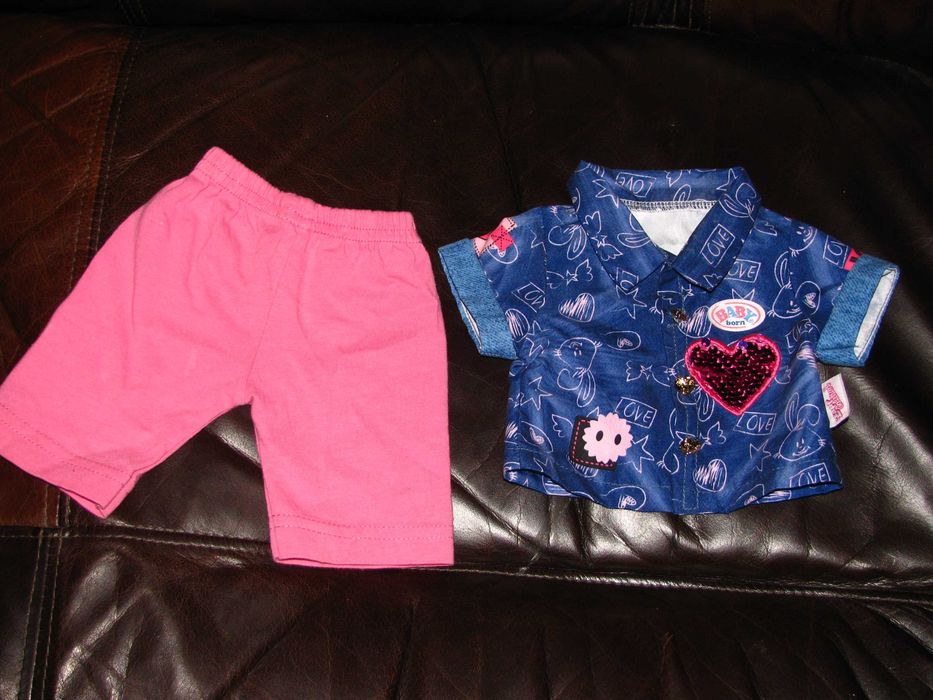 Ubranka, Spodenki i Bluzeczka Baby Born - Zapf Creation
