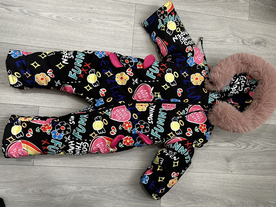 Зимовий дитячий комбінезон