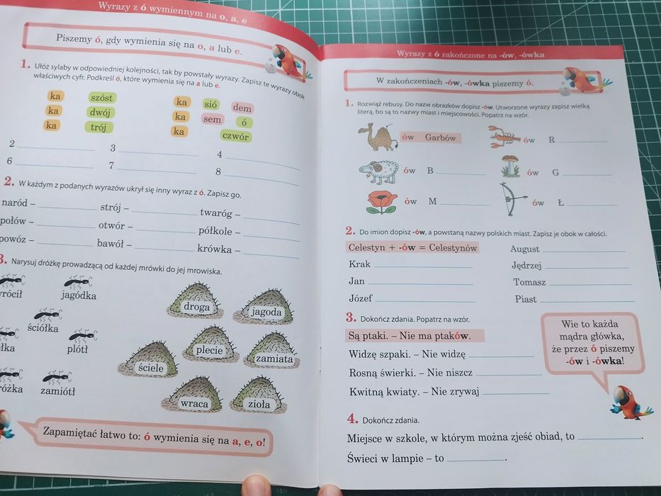 Potyczki ortograficzne Elementarz Odkrywców klasa 3