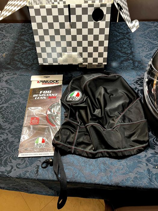 Capacete Topo de Gama AGV Sportmodular em Carbono - NOVO - Tam XL