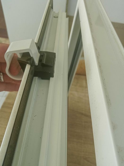 Janela branca vidro duplo 0,50cm por 0,50cm - Nova