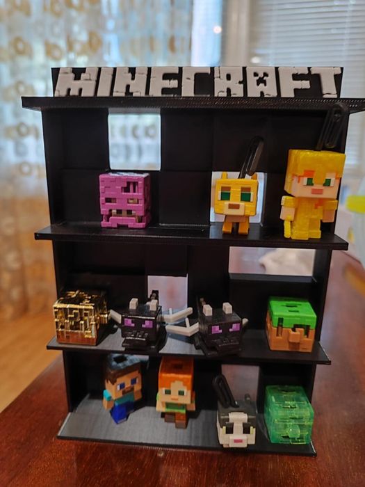 Підставка для Фігурок Kinder Joy Minecraft з Майнкрафт кіндер Будинок