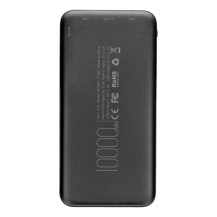 Зовнішній акумулятор VEGER 10000 mAh 2A A10/ power bank Veger A10