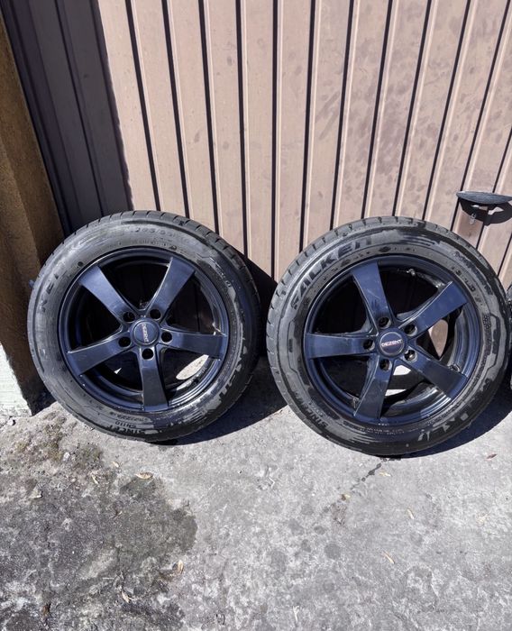 Felgi Aluminiowe DEZENT 16" 5x114.3 + Opony Letnie Falken