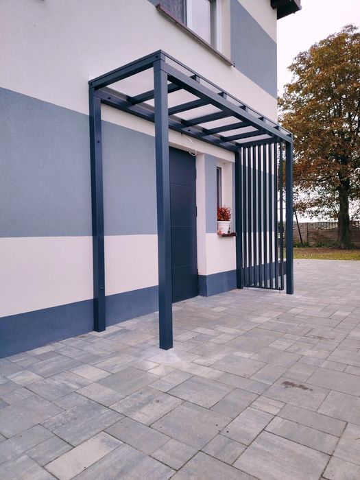 Daszek nad wejście dach nad drzwi zadaszenie nad drzwi