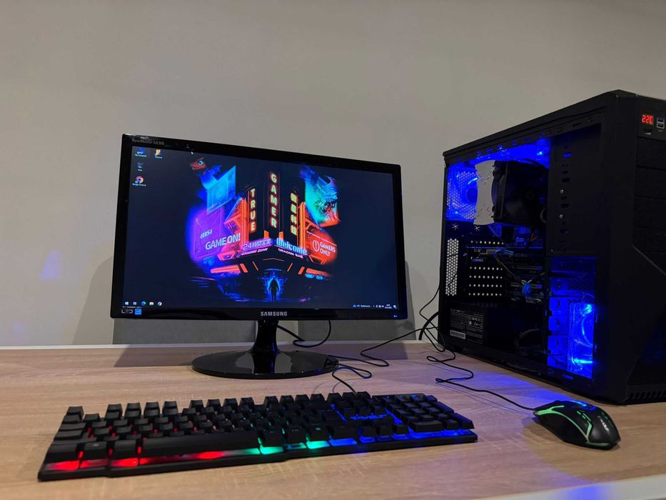 Zestaw Do Gier i5 4x3.2GHz/GTX960-2GB/Ram-16GB/SSD240+1TB/Samsung 22'