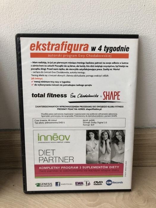 Plyty DVD Shape Ewa Chodakowska Metamorfoza JOGA