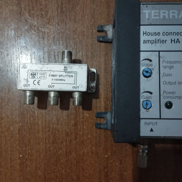 Усілітель для антени робочий.