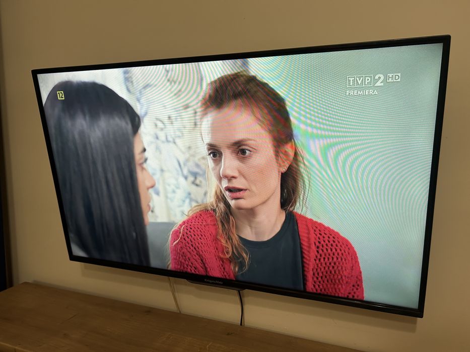 Telewizor LED Kruger & Matz KM0248 – 48”, Full HD, Stan BDB, DVB-T2