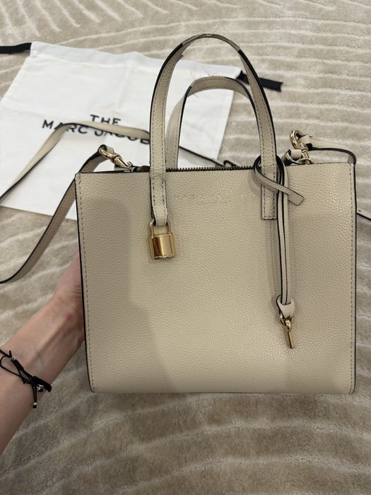 Сумка marc jacobs молочная