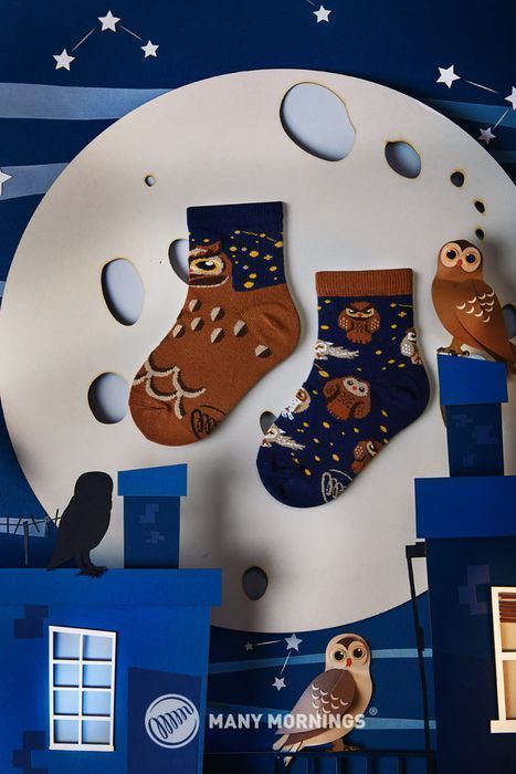 Skarpety Owly Moly Kids - Many Mornings 27-30