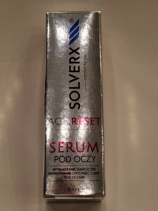 Solverx Age Reset Odmładzające serum pod oczy. TANIEJ!