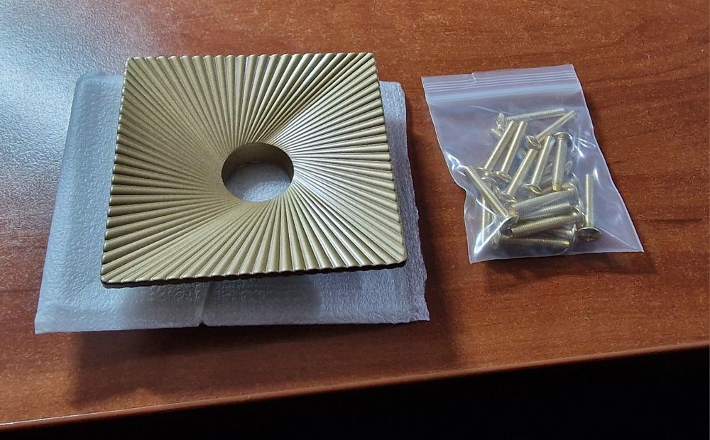 Ручки меблеві, 8 шт, колір золото