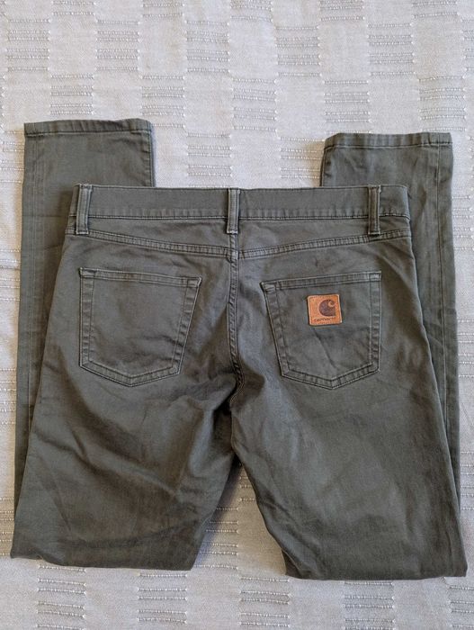 Джинсы Carhartt WIP Rebel Slim Fit. Серые. р31