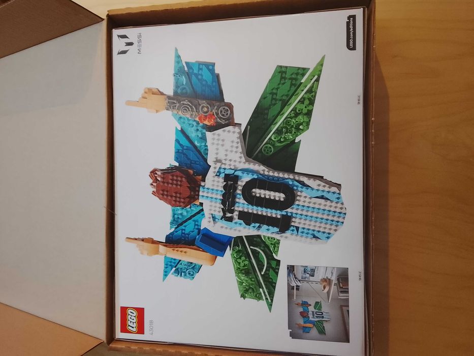 LEGO Editions 43018 Lionel Messi — Celebration, NOWY, zaklejony